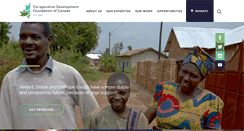 Desktop Screenshot of cdfcanada.coop